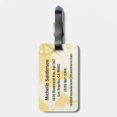 冒険は荷物のラベルを待ちます ラゲッジタグ (裏面縦)