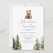 冒険は赤ん坊のシャワーを待っている 招待状 (正面)