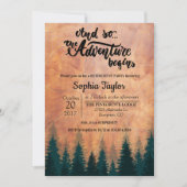 冒険は退職の招待状を始めます 招待状 (正面)