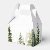 冒険は野生の森のブライダルシャワー フェイバーボックス (裏面サイド)