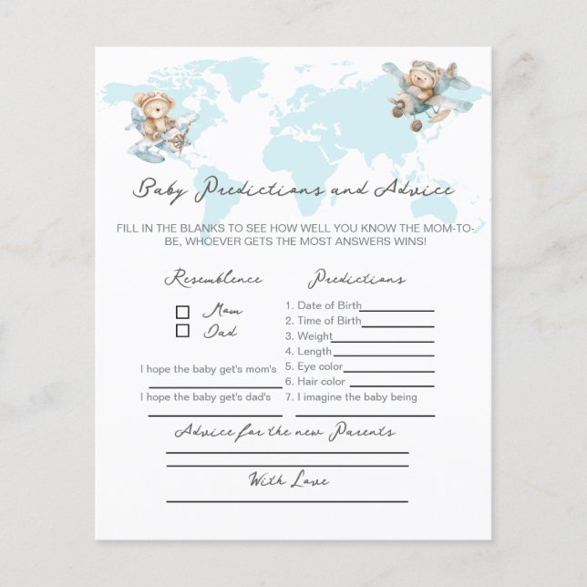 冒険は、新しい親のゲームのためのアドバイス、クマを待つ (正面)