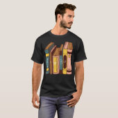 冒険への切符は読書 (18) Tシャツ (正面フル)