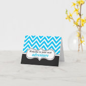 冒険へようこそ、新しいホームおめでとう カード (黄色い花)