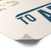 冒険へ突進する ポスター (角)