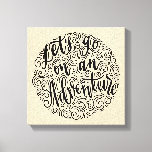 冒険をしよう キャンバスプリント (正面)