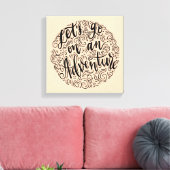 冒険をしよう キャンバスプリント (インサイチュ (リビング))