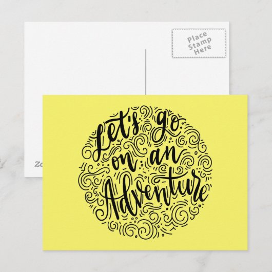 冒険をしよう ポストカード (正面/裏面)