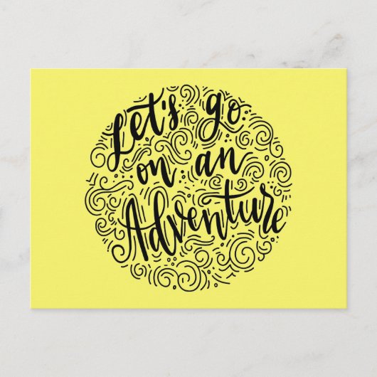 冒険をしよう ポストカード (正面)