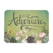 冒険をクルーズ船のドアウダーに始める マグネット (横)