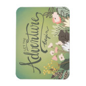 冒険をクルーズ船のドアウダーに始める マグネット (縦)