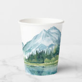 冒険をベビーシャワー紙カップに始める 紙コップ (裏面)