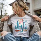 冒険を失ったする Tシャツ