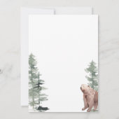 冒険を始めようベビーシャワー招待状 招待状 (裏面)