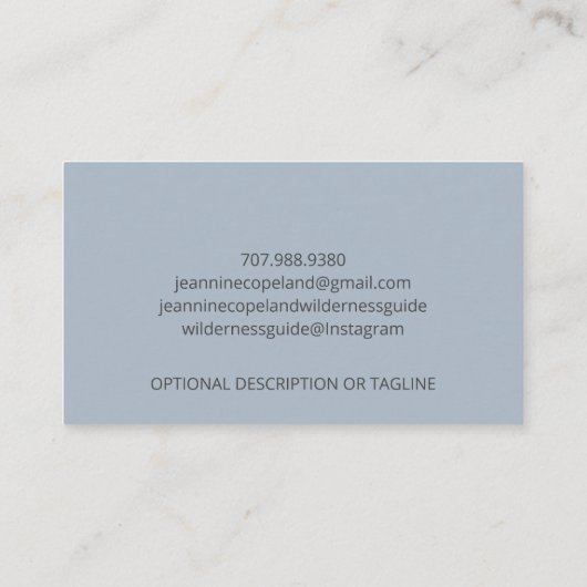 冒険を始めよう荒野ガイド 名刺 (裏面)