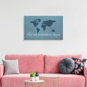 冒険を始めよう キャンバスプリント (インサイチュ (リビング))