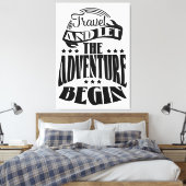 冒険を始めよう キャンバスプリント (インサイチュ (寝室))