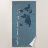 冒険を始めよう ビーチタオル (正面)