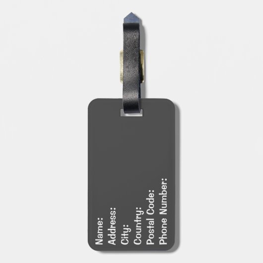 冒険を始めよう ラゲッジタグ (裏面縦)