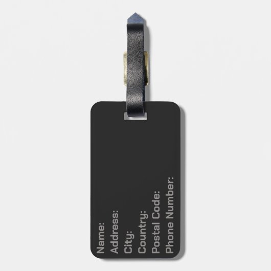 冒険を始めよう ラゲッジタグ (裏面縦)