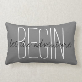 冒険を始めよう ランバークッション