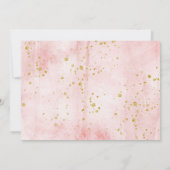 「冒険を始めよう！」 旅行マップ赤ちゃんシャワー サンキューカード (裏面)