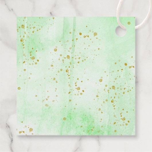 「冒険を始めよう！」 旅行マップ赤ちゃんシャワー フェイバータグ (裏面)