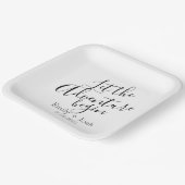 冒険を始めよモダンカスタムうパーソナライズされた ペーパープレート (傾斜あり)