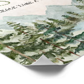 冒険を始めるウッドランドのベビーは甘い ポスター (角)