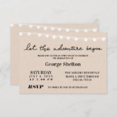 『冒険を始めるオープンハウス』グラッド·パーティー·インヴィ 招待状 (正面/裏面)