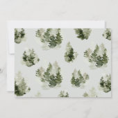 冒険を始めるベビーシャワー招待状 招待状 (裏面)