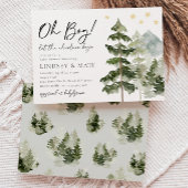 冒険を始めるベビーシャワー招待状 招待状