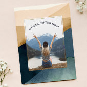 冒険を始める大学院写真のお別れ 招待状