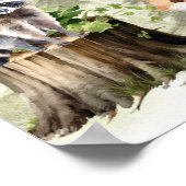 冒険を始める男の子のシャワーを歓迎 ポスター (角)