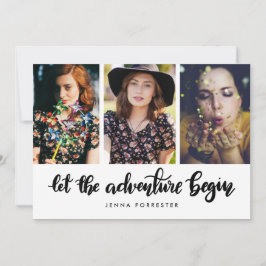 冒険を始める |大学院写真 招待状