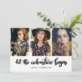 冒険を始める |大学院写真 招待状 (スタンド正面)