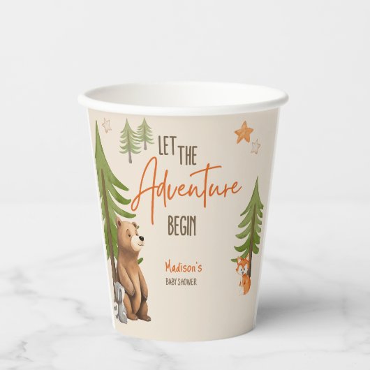 冒険を始める 紙コップ (正面)