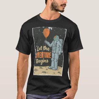 冒険を始める Tシャツ