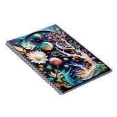 「冒険を待つ」スパイラルフォトノートブック ノートブック (右側)