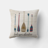 冒険を探す海岸のビーチオールズ クッション (裏面)