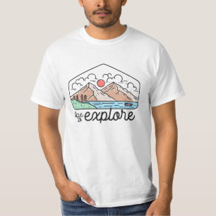 冒険を探検する時間 Tシャツ