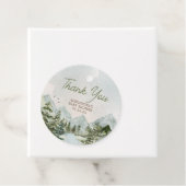 冒険を森の赤ん坊のシャワーで始めよう フェイバータグ (インサイチュ)