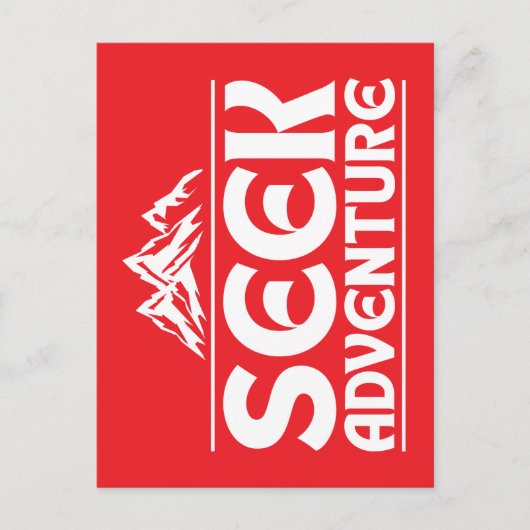 冒険を求める ポストカード (正面)