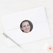 冒険を求め、自分自身を見つける ラウンドシール (封筒)