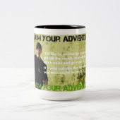 冒険を申し込む ツートーンマグカップ (中央)