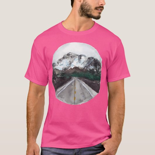 冒険を見つ素晴らしける Tシャツ (正面)