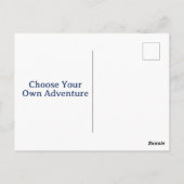 冒険を選択 ポストカード (裏面)