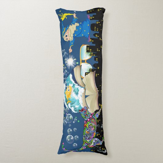 冒険を開く – SRF ボディピロー (正面縦)