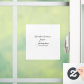 冒険を開始ベビースシャワーに名前を追加dat ウィンドウサイン (ホーム)