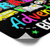 冒険を10年生新学期に ポスター (角)