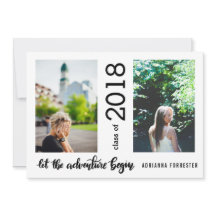 冒険を2枚の写真を撮り始める